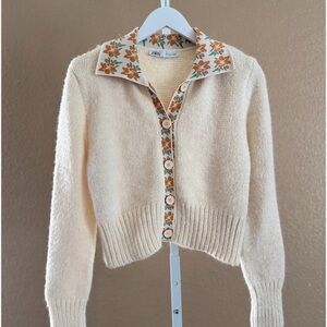 Zara collared sweater